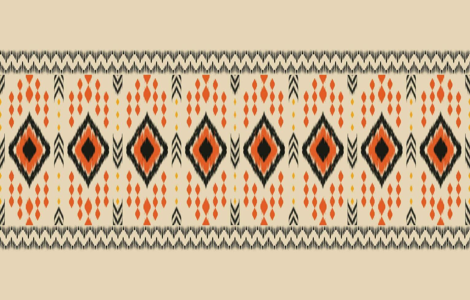 ethnisch abstrakt Ikat Kunst. aztekisch Ornament drucken. geometrisch ethnisch Muster nahtlos Farbe orientalisch. Design zum Hintergrund ,Vorhang, Teppich, Hintergrund, Kleidung, Verpackung, Batik, Vektor Illustration.