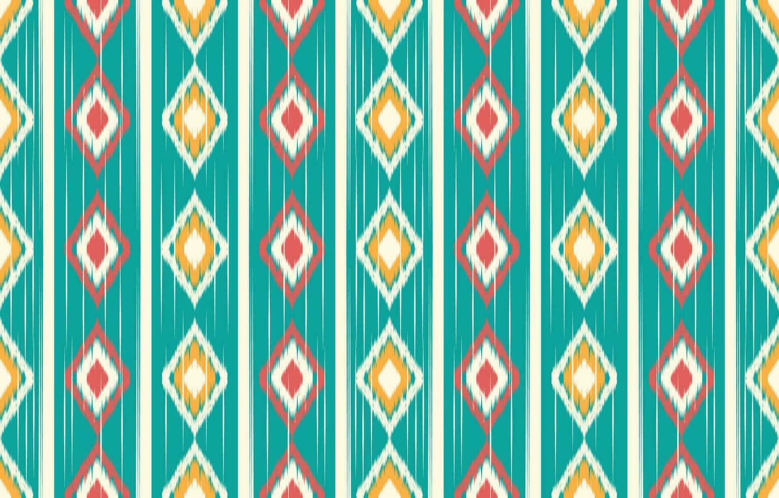 etnisk abstrakt ikat konst. aztec prydnad skriva ut. geometrisk etnisk mönster sömlös Färg orientalisk. design för bakgrund ,ridå, matta, tapet, Kläder, omslag, batik, vektor illustration.