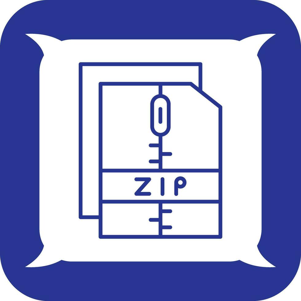 ZIP-Datei-Vektorsymbol vektor