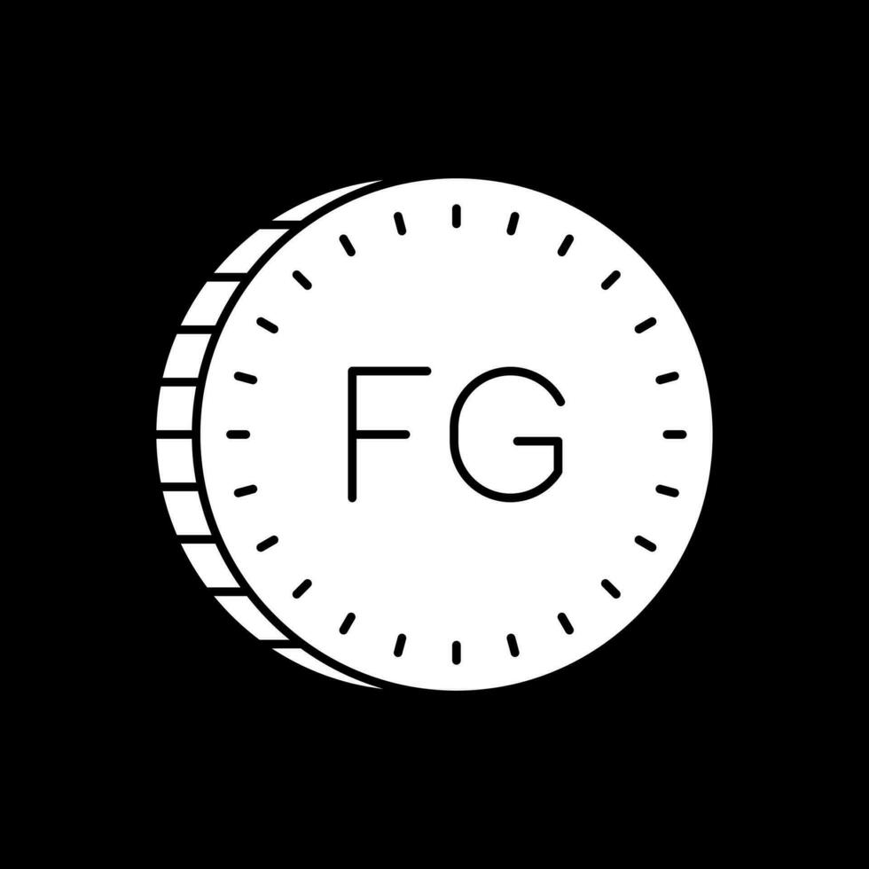 guineisch Franc Vektor Symbol Design