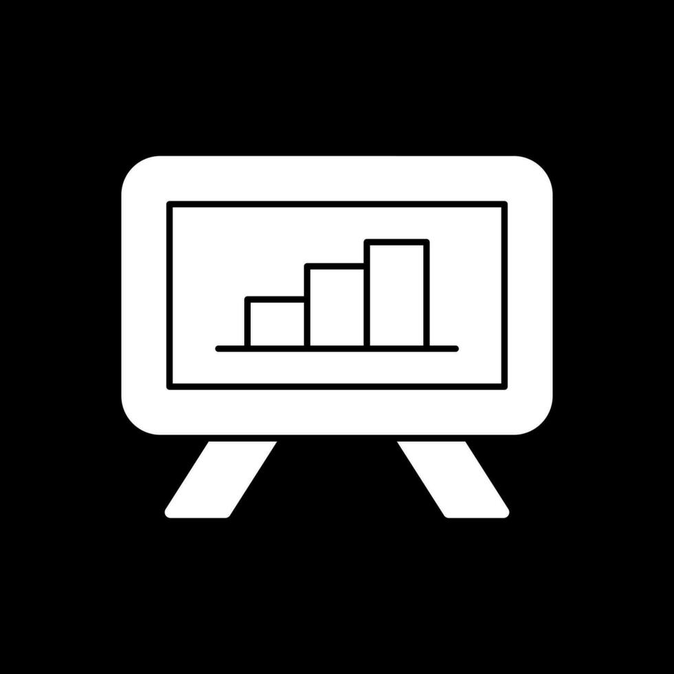 Diagramm-Vektor-Icon-Design vektor