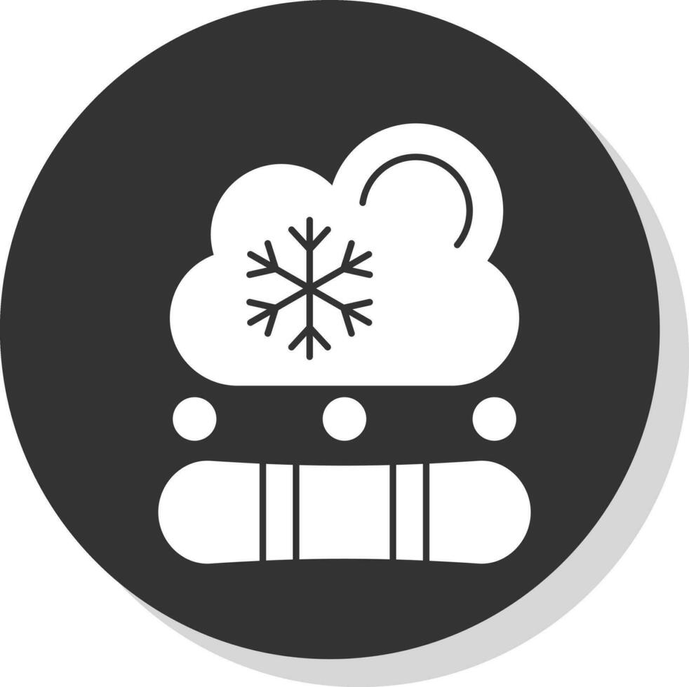 Snowboard-Vektor-Icon-Design vektor