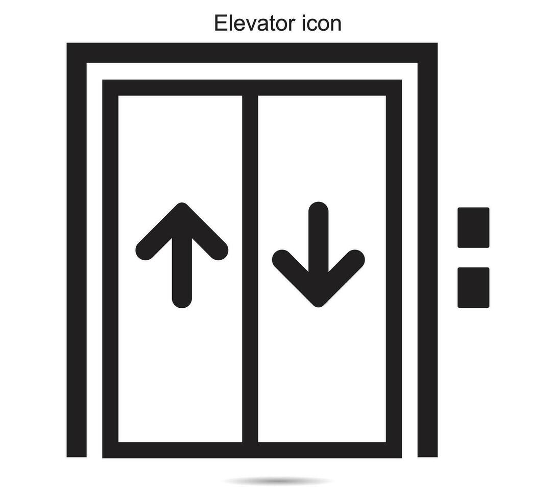 Aufzug Symbol, Vektor Illustration