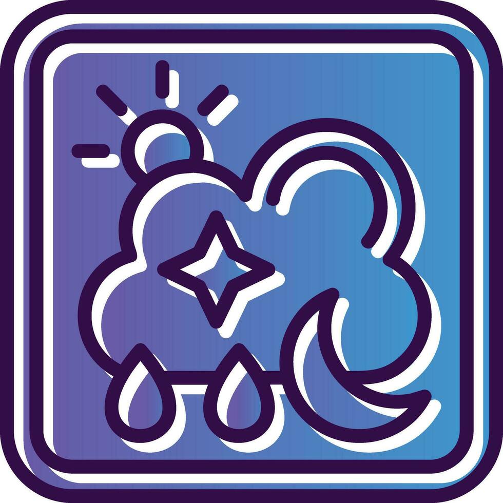 Wetter App Vektor Symbol Design