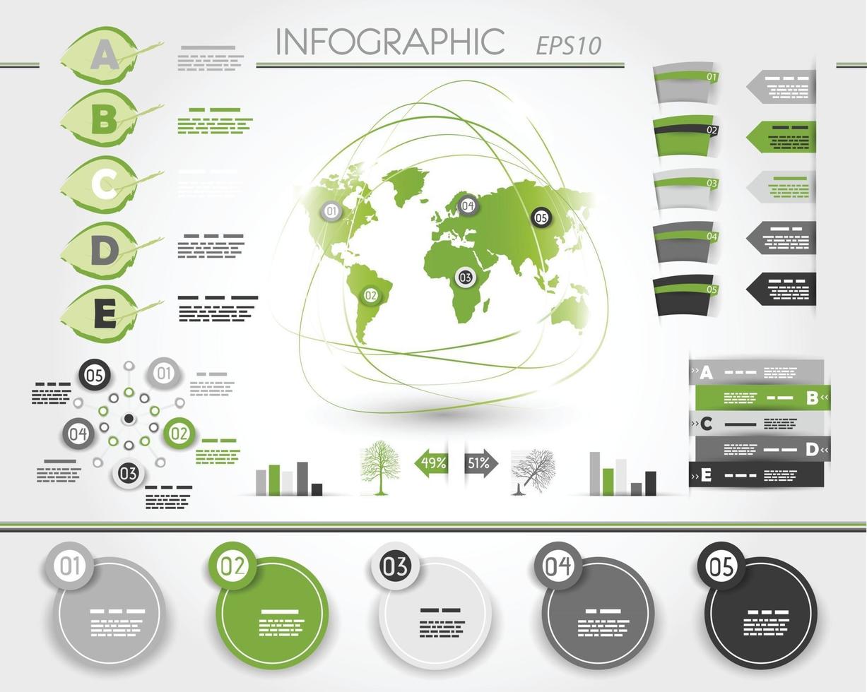 Infografik-Elemente Vektor