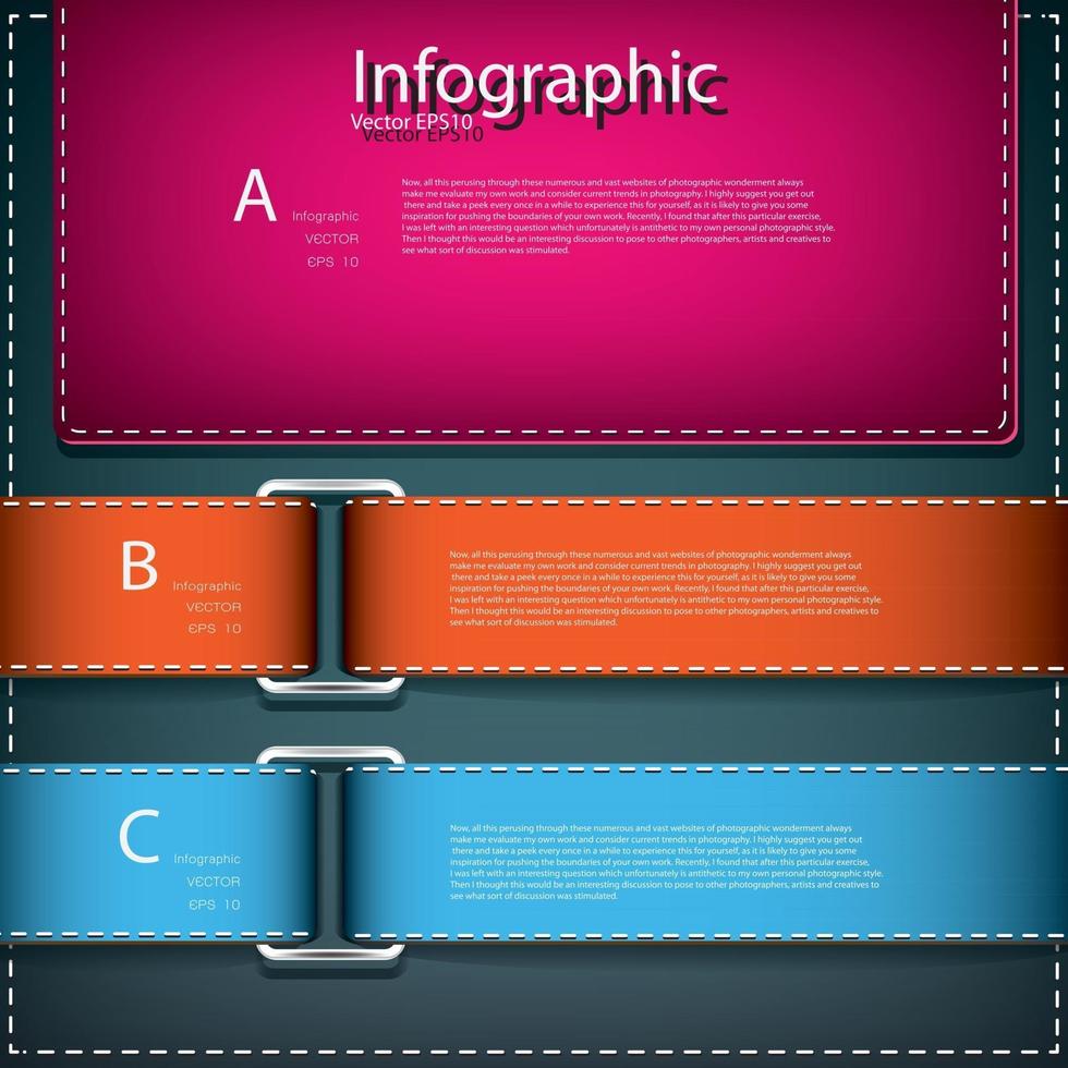 Infografikdesign-Vektor vektor