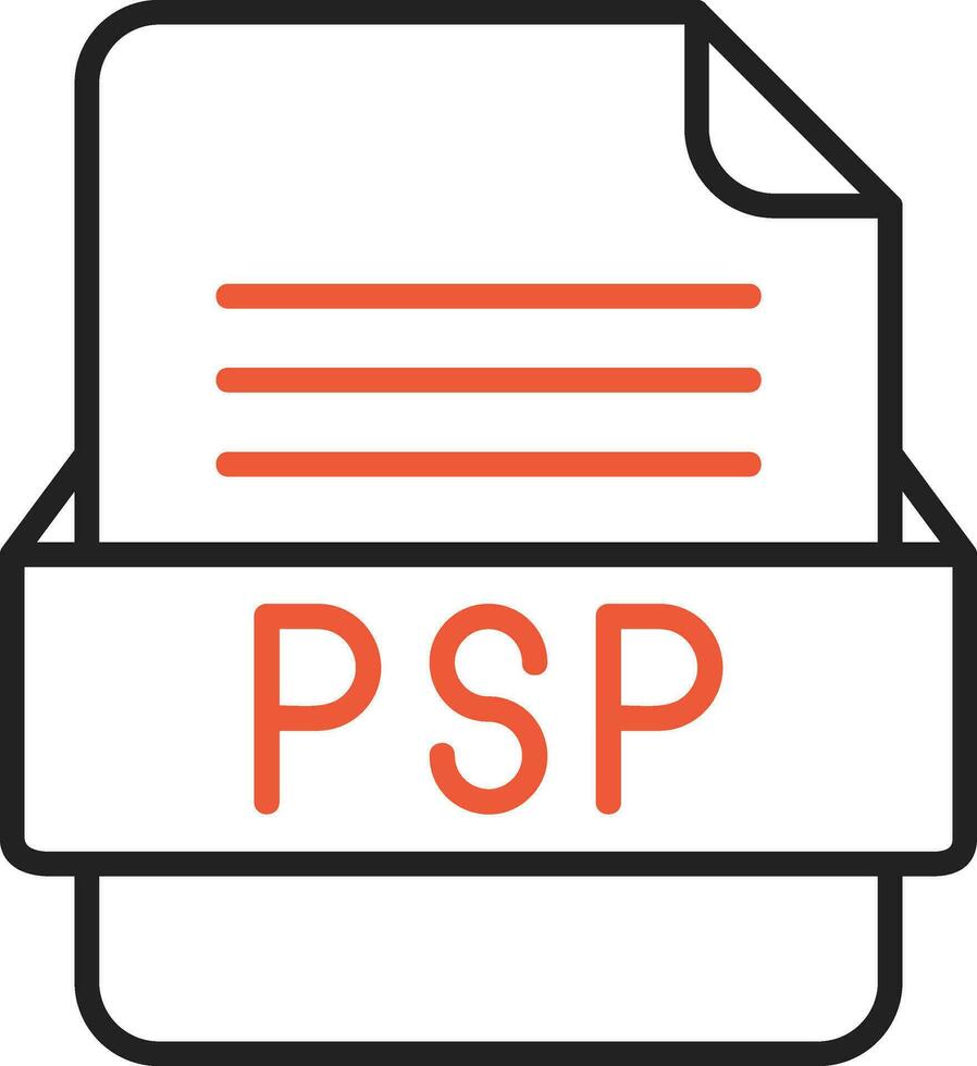 psp Datei Format Vektor Symbol