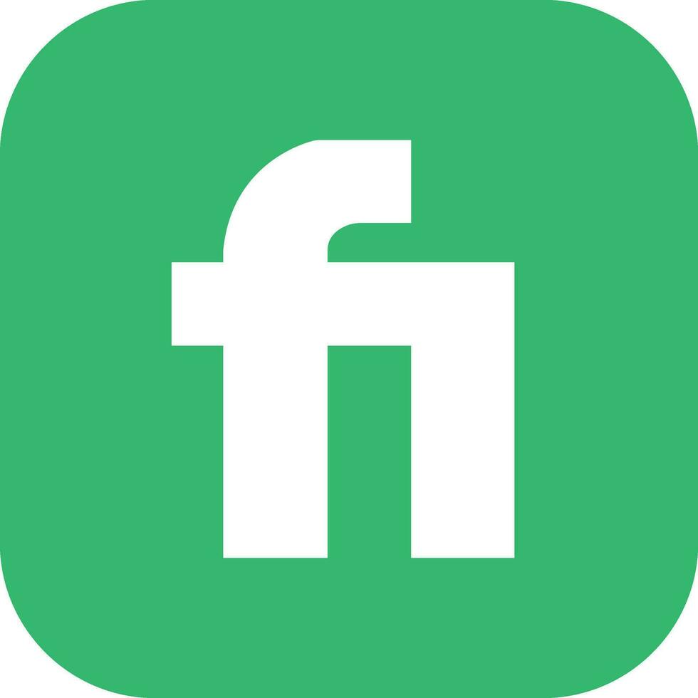 fiverr app ikon frilansar marknadsföra är perfekt för använda sig av i några mobil app-relaterad projekt. modern design med de ikoniska fiver logotyp i en rena. använda sig av den på din hemsida vektor