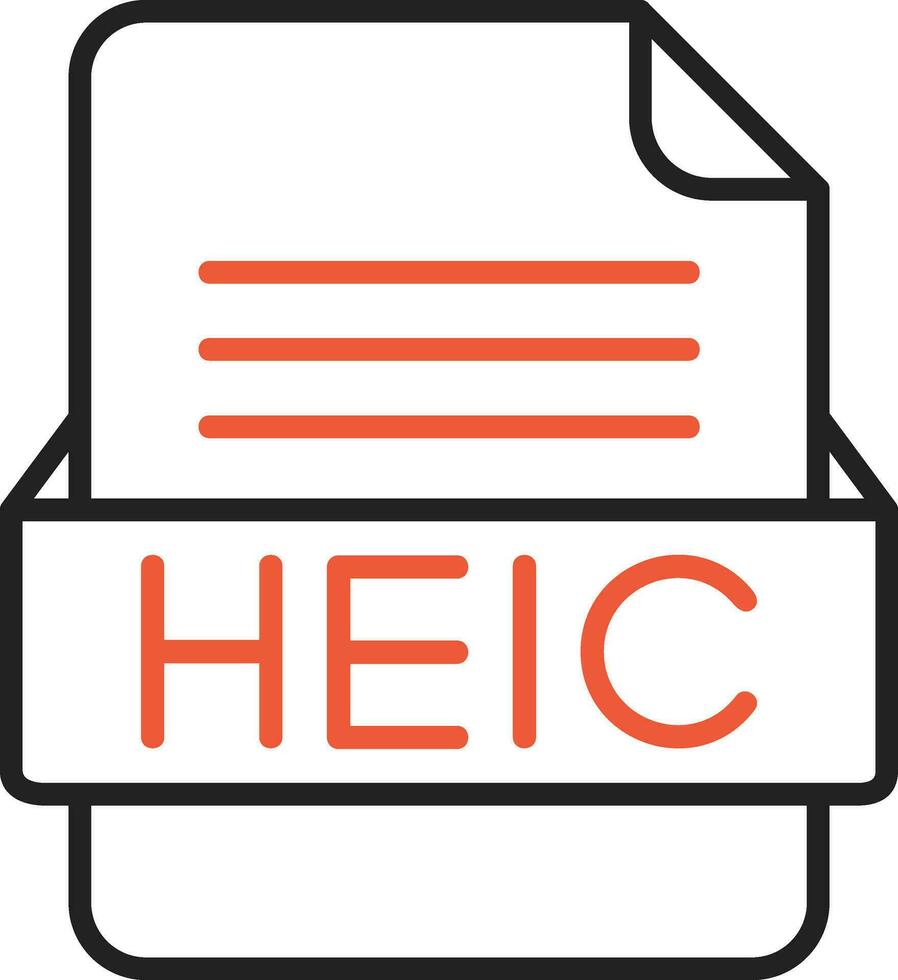 heik Datei Format Vektor Symbol