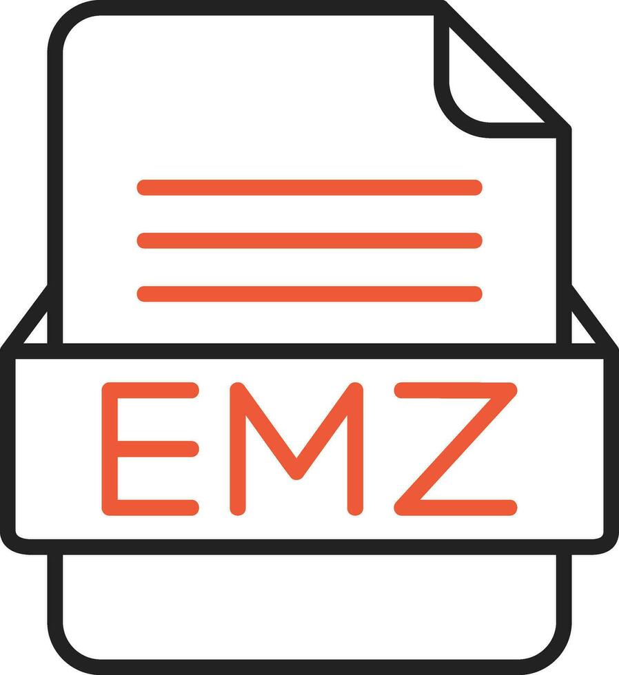 emz Datei Format Vektor Symbol