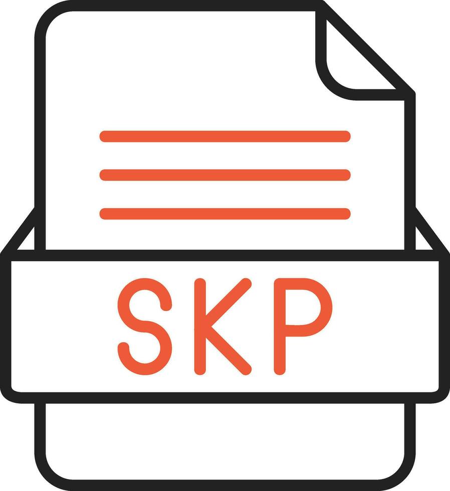 skp Datei Format Vektor Symbol