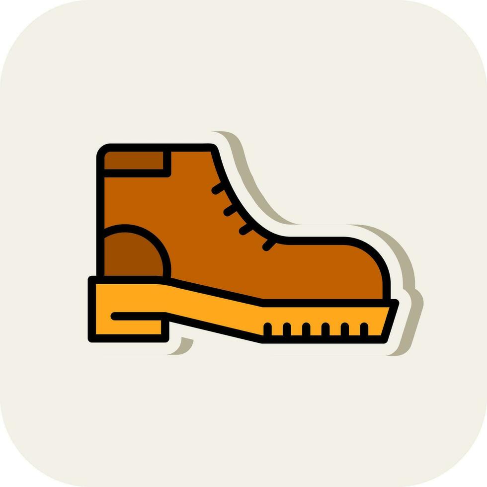 Stiefel-Vektor-Icon-Design vektor