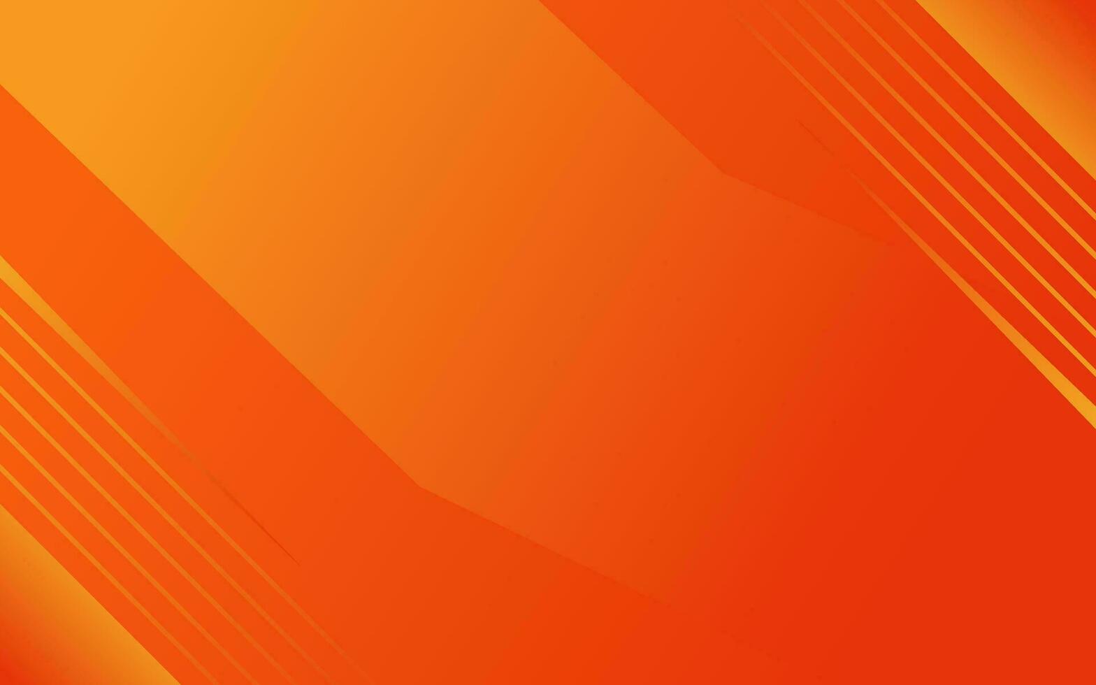 Orange abstrakt Hintergrund mit diagonal Linien. minimal Hintergrund mit modern korporativ Form. dynamisch und Sport Banner Design vektor