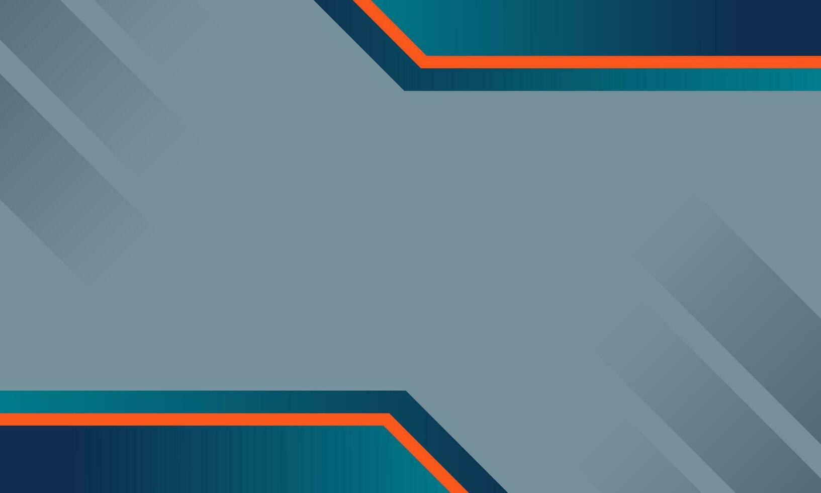 mörk grå abstrakt bakgrund med diagonal rader och blå orange rektangel former för sport baner bakgrund vektor