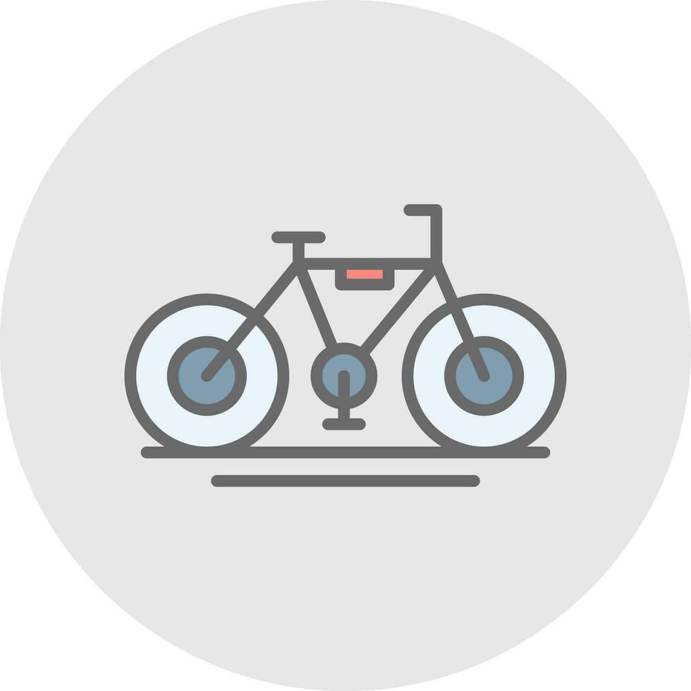 Fahrrad-Vektor-Icon-Design vektor