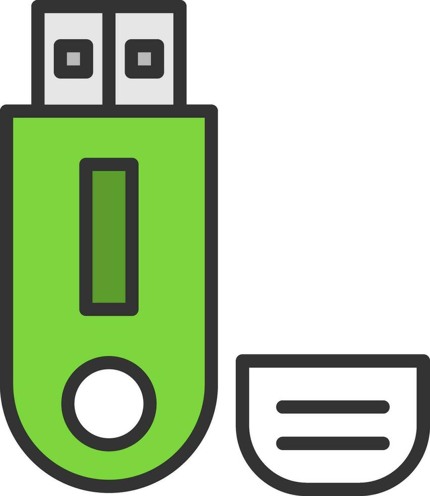 USB Stick Vektor Symbol Design