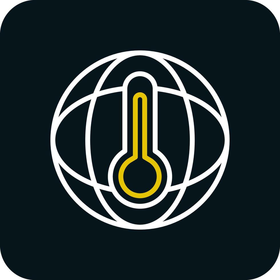 global uppvärmningen vektor ikon design
