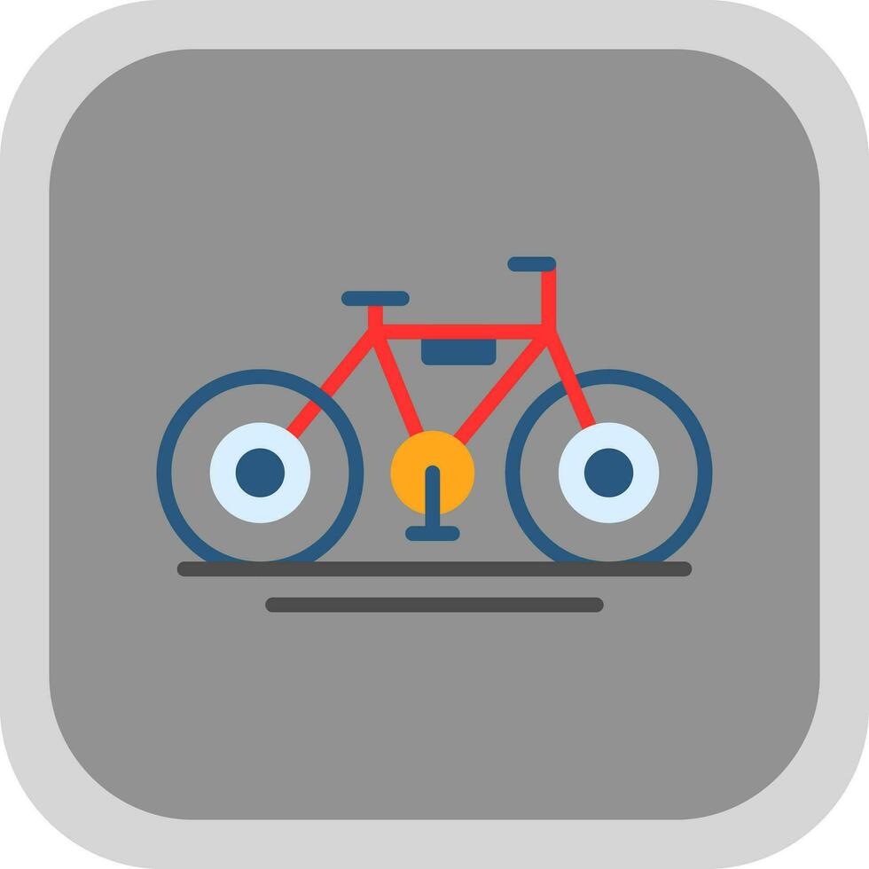 Fahrrad-Vektor-Icon-Design vektor