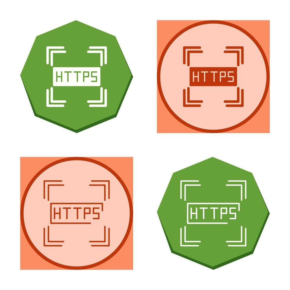 https-Vektorsymbol vektor