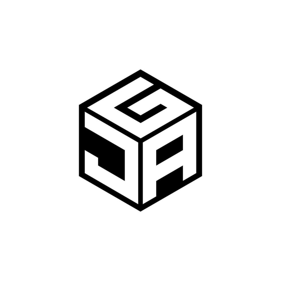 jag Brief Logo Design, Inspiration zum ein einzigartig Identität. modern Eleganz und kreativ Design. Wasserzeichen Ihre Erfolg mit das auffällig diese Logo. vektor