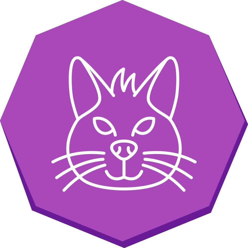 Katze-Vektor-Symbol vektor