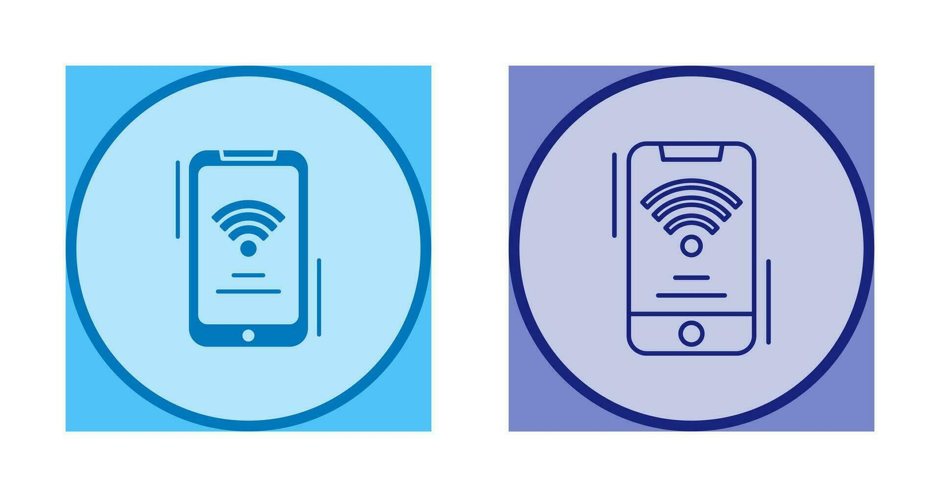 WLAN-Signalvektorsymbol vektor