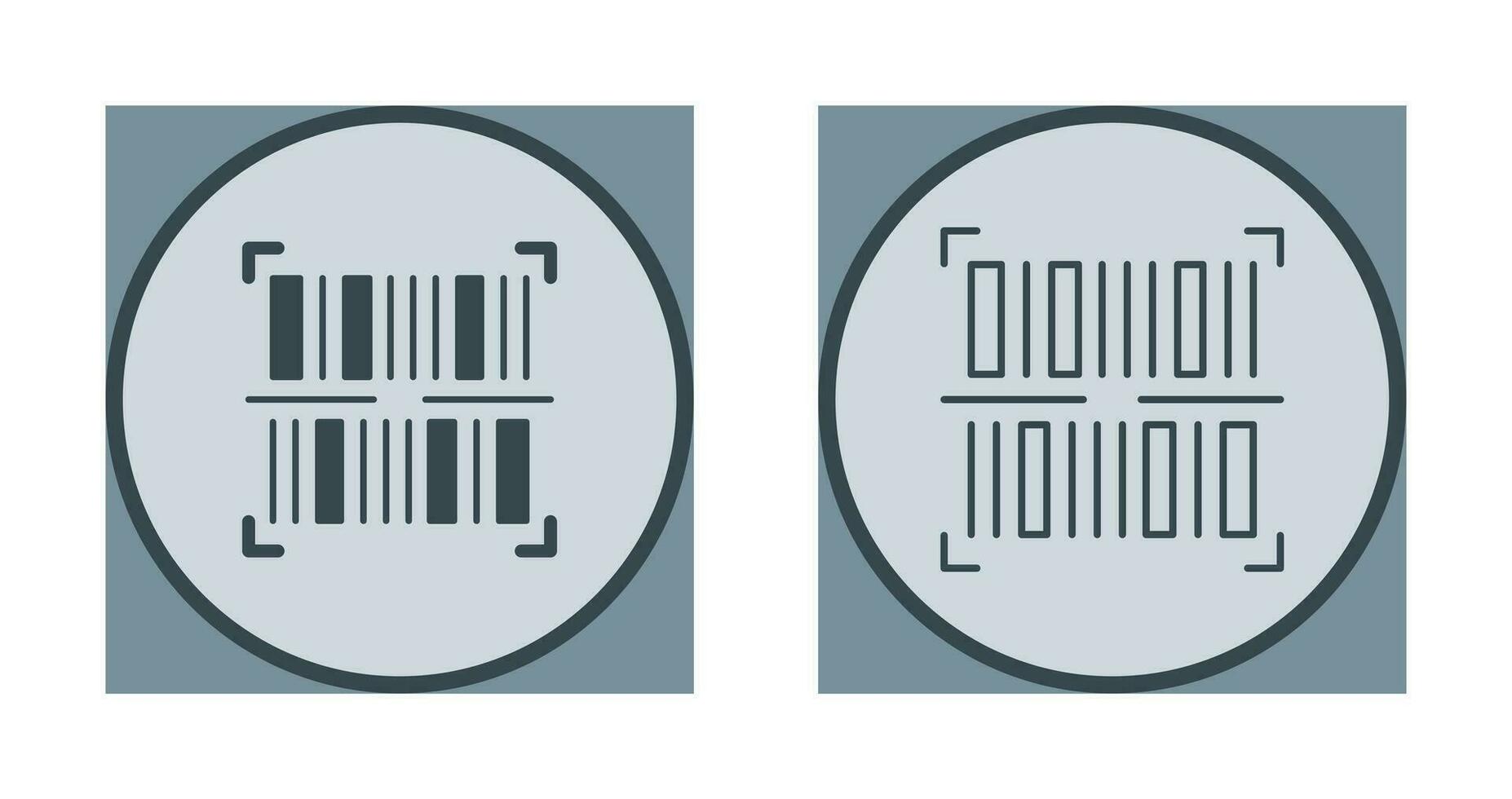 Barcode-Vektorsymbol vektor