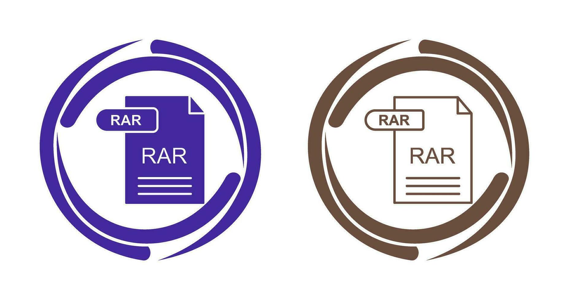 rar-Vektorsymbol vektor