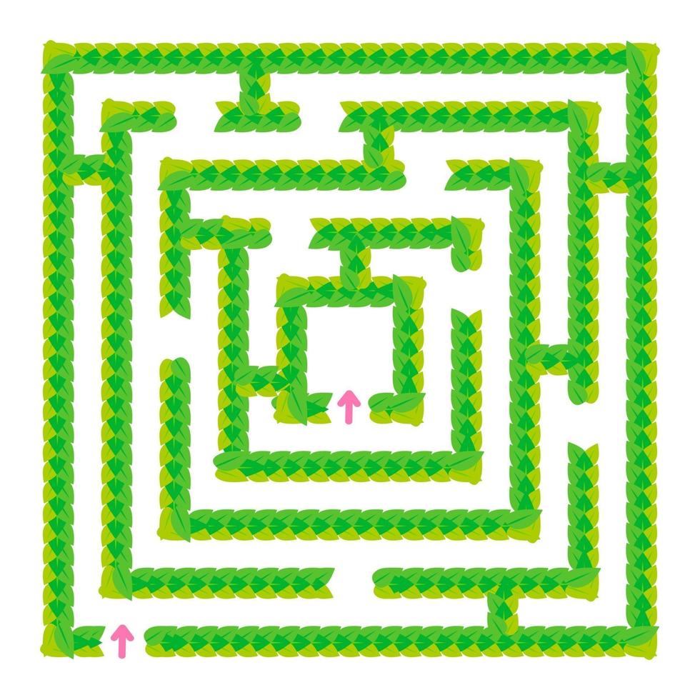 Labyrinth für Kinder. Puzzle für Kinder. Labyrinth Rätsel. vektor