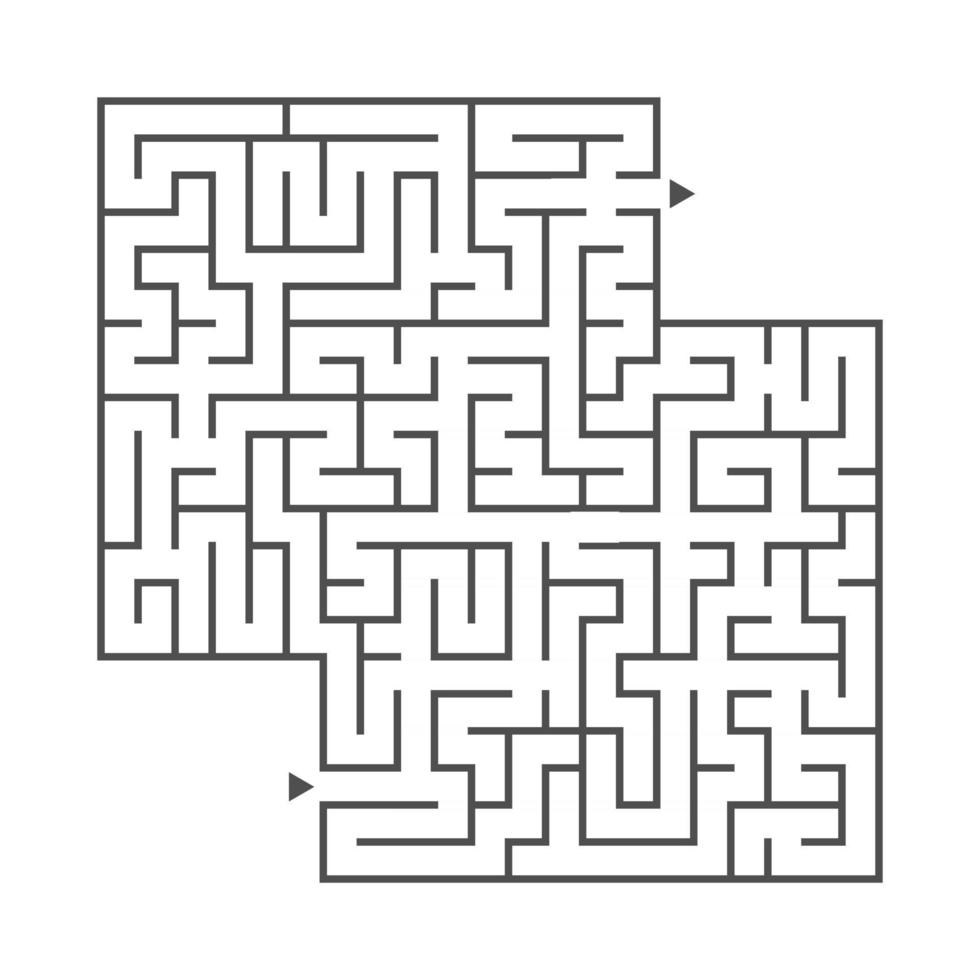 Labyrinth für Kinder. Puzzle für Kinder. Labyrinth Rätsel. vektor