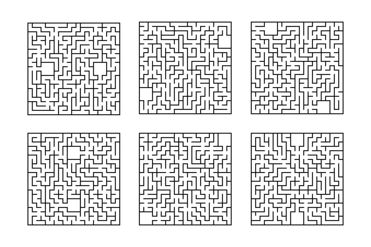 Labyrinth für Kinder. Puzzle für Kinder. Labyrinth Rätsel. vektor