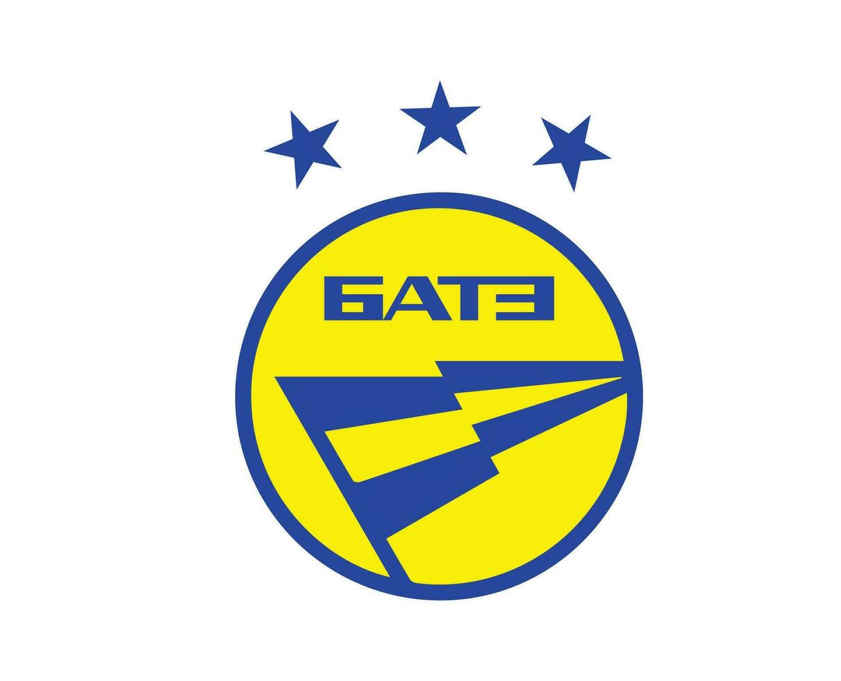fk bate borisov logotyp klubb symbol Vitryssland liga fotboll abstrakt design vektor illustration