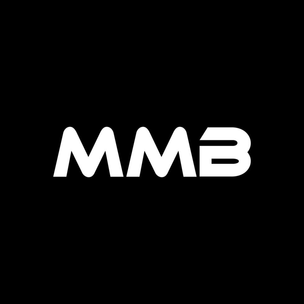 mmb Brief Logo Design, Inspiration zum ein einzigartig Identität. modern Eleganz und kreativ Design. Wasserzeichen Ihre Erfolg mit das auffällig diese Logo. vektor