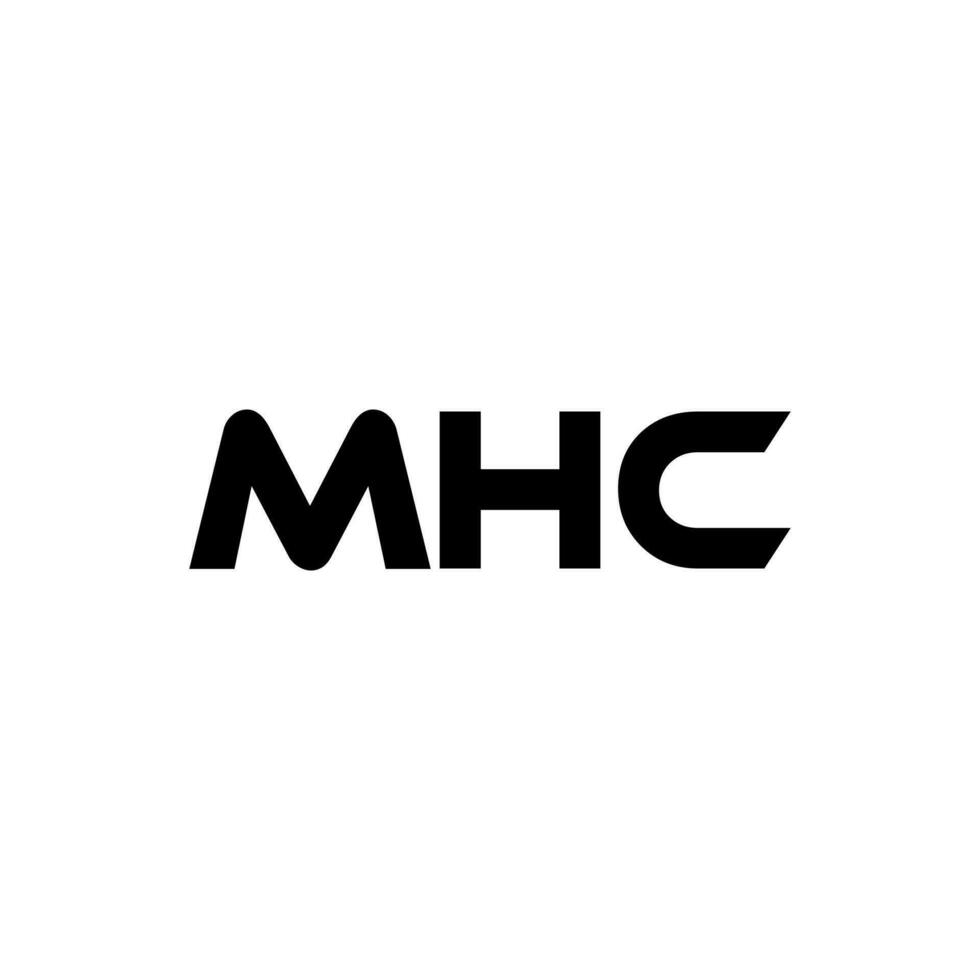 mhc brev logotyp design, inspiration för en unik identitet. modern elegans och kreativ design. vattenmärke din Framgång med de slående detta logotyp. vektor