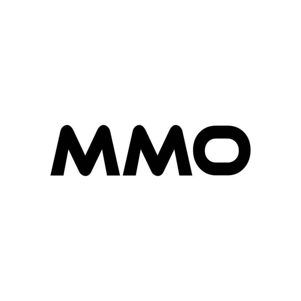 mmo Brief Logo Design, Inspiration zum ein einzigartig Identität. modern Eleganz und kreativ Design. Wasserzeichen Ihre Erfolg mit das auffällig diese Logo. vektor