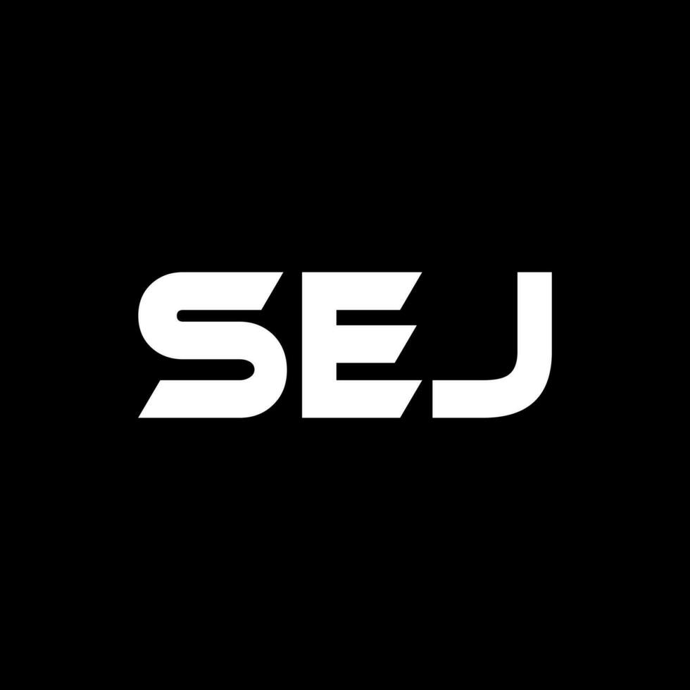 sej brev logotyp design, inspiration för en unik identitet. modern elegans och kreativ design. vattenmärke din Framgång med de slående detta logotyp. vektor