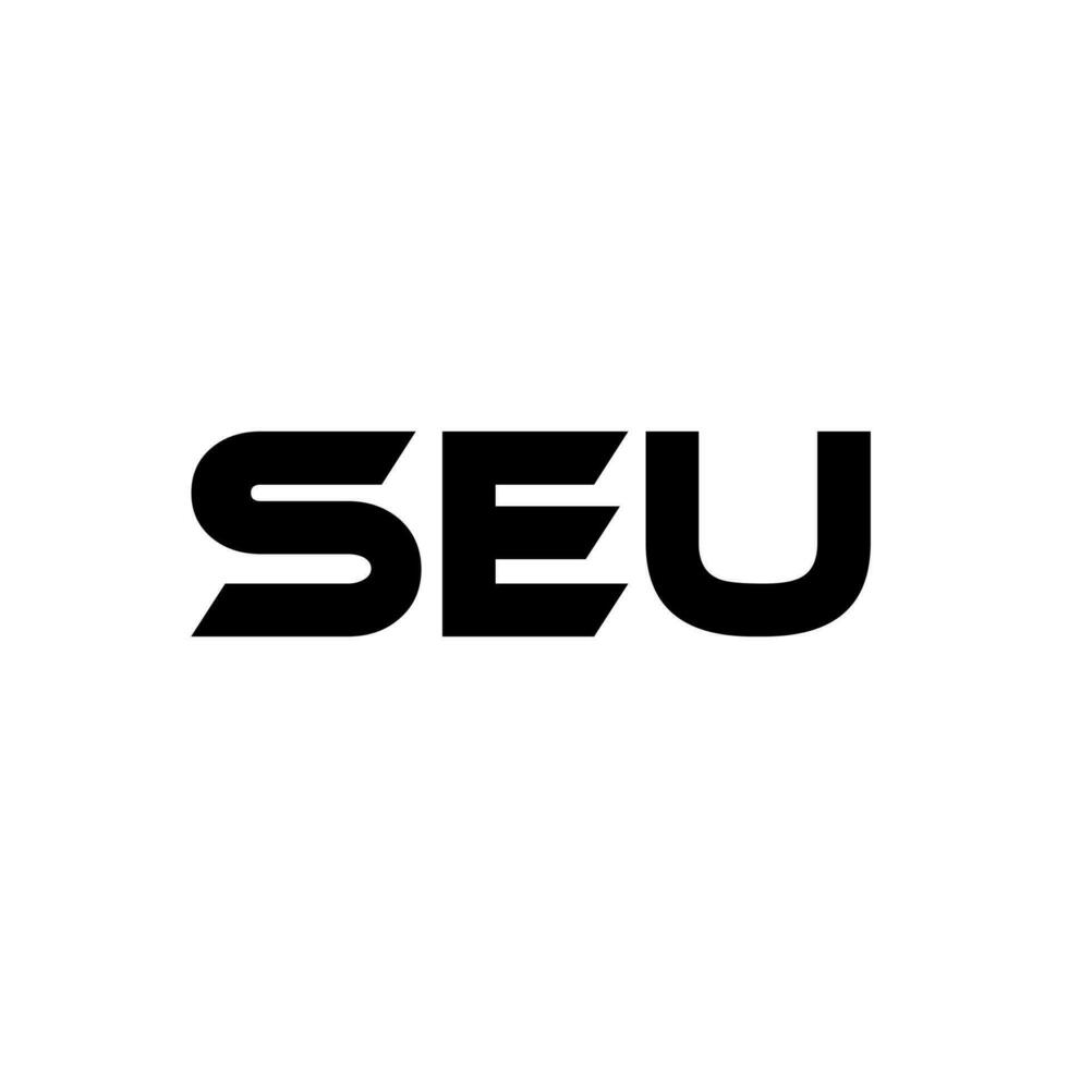 seu brev logotyp design, inspiration för en unik identitet. modern elegans och kreativ design. vattenmärke din Framgång med de slående detta logotyp. vektor