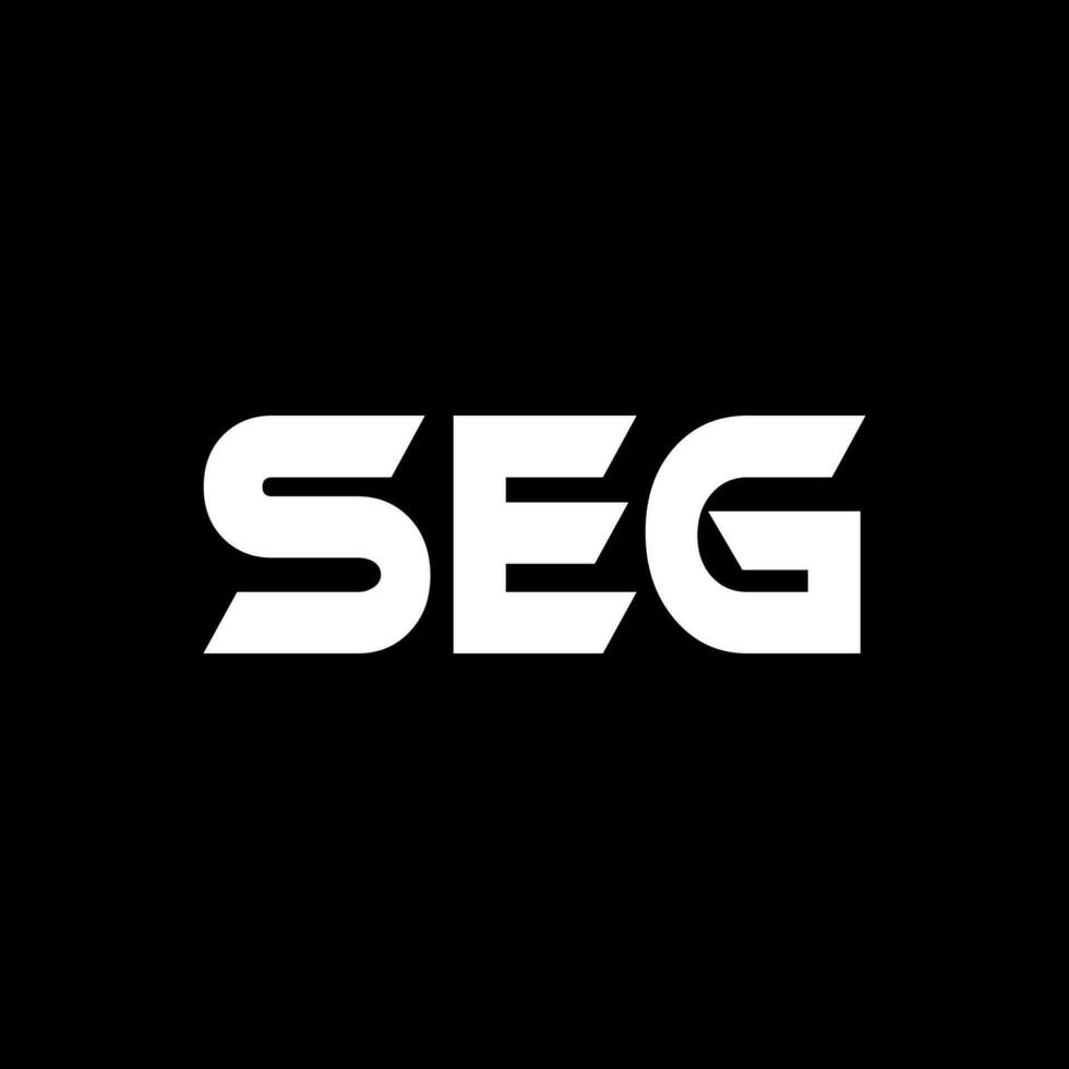 Seg Brief Logo Design, Inspiration zum ein einzigartig Identität. modern Eleganz und kreativ Design. Wasserzeichen Ihre Erfolg mit das auffällig diese Logo. vektor