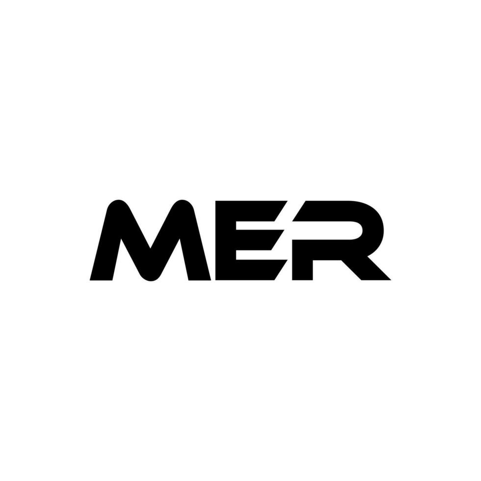 mer Brief Logo Design, Inspiration zum ein einzigartig Identität. modern Eleganz und kreativ Design. Wasserzeichen Ihre Erfolg mit das auffällig diese Logo. vektor