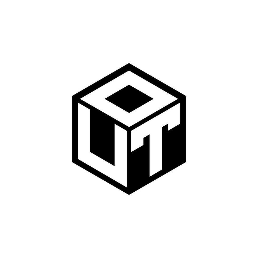 uto Brief Logo Design, Inspiration zum ein einzigartig Identität. modern Eleganz und kreativ Design. Wasserzeichen Ihre Erfolg mit das auffällig diese Logo. vektor