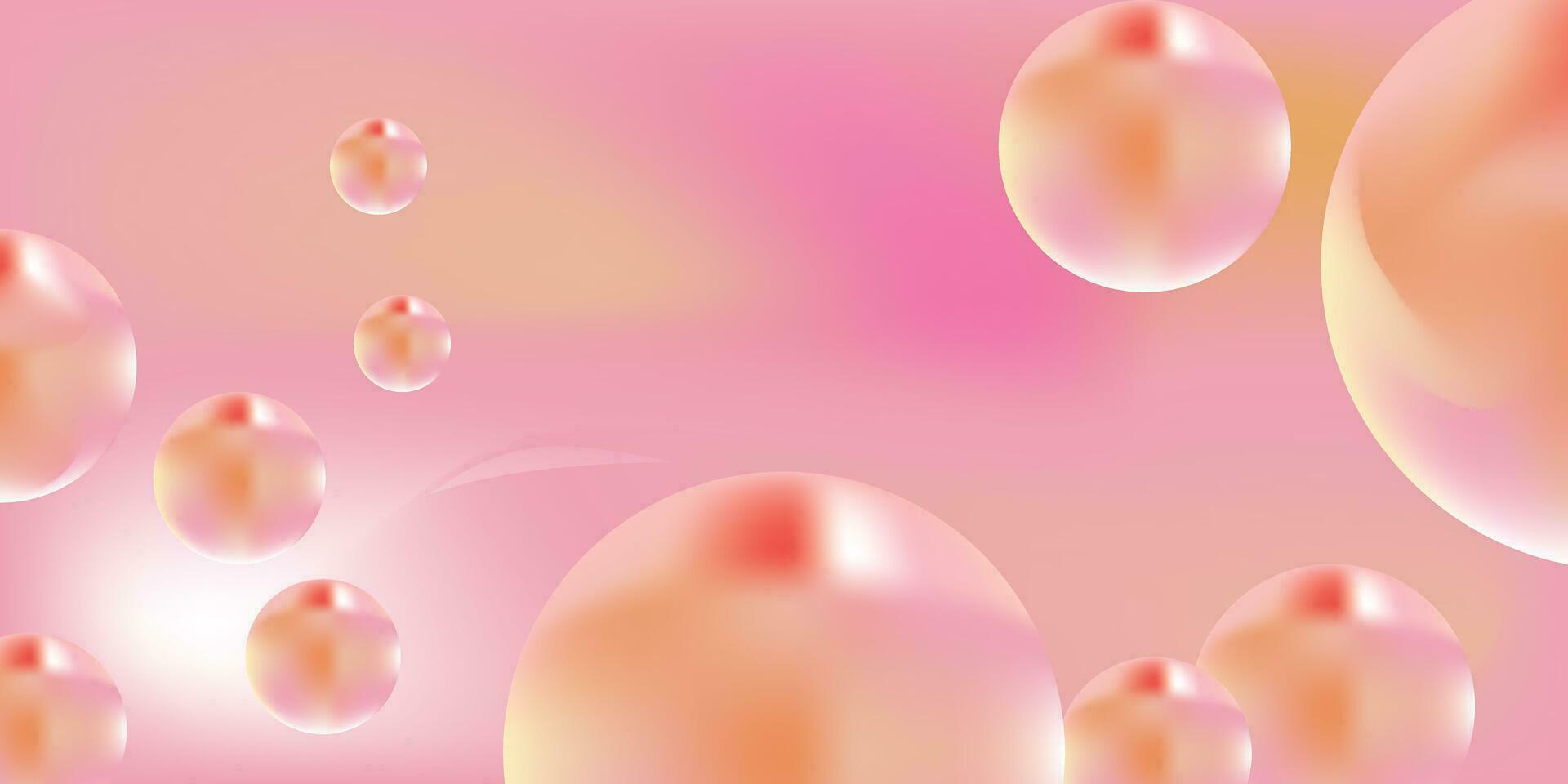 Gradient Hintergrund mit Türkis Metaball Formen. verwandeln bunt Kleckse. Vektor 3d Illustration. abstrakt 3d Hintergrund. Flüssigkeit Farben. Banner oder Zeichen Design