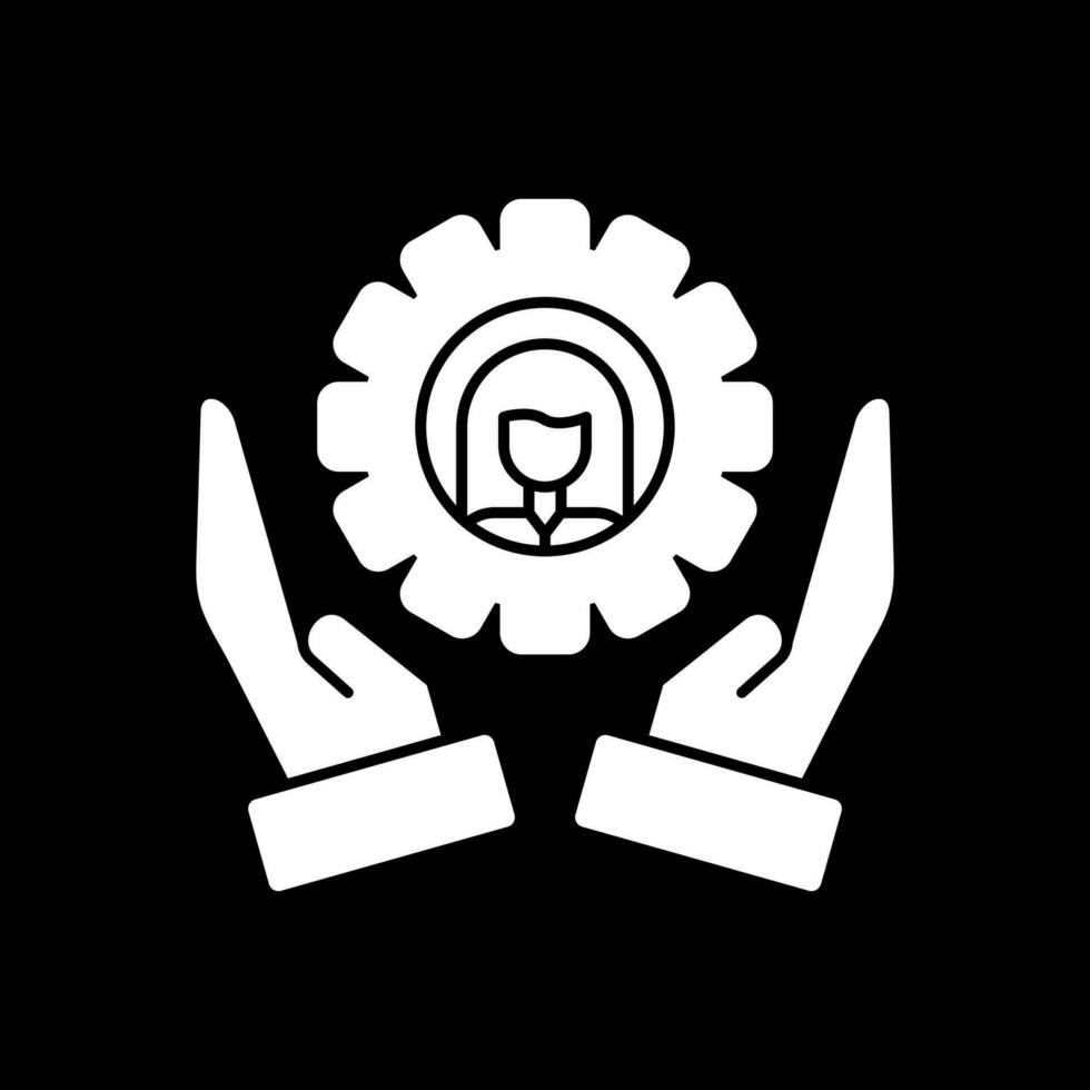 Sozial Arbeiter Vektor Symbol Design