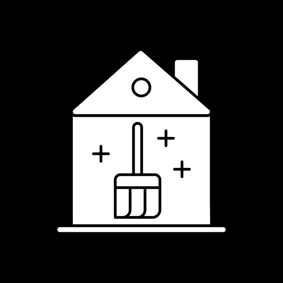 Haus Reinigung Vektor Symbol Design