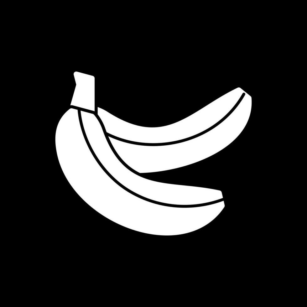 Bananen-Vektor-Icon-Design vektor