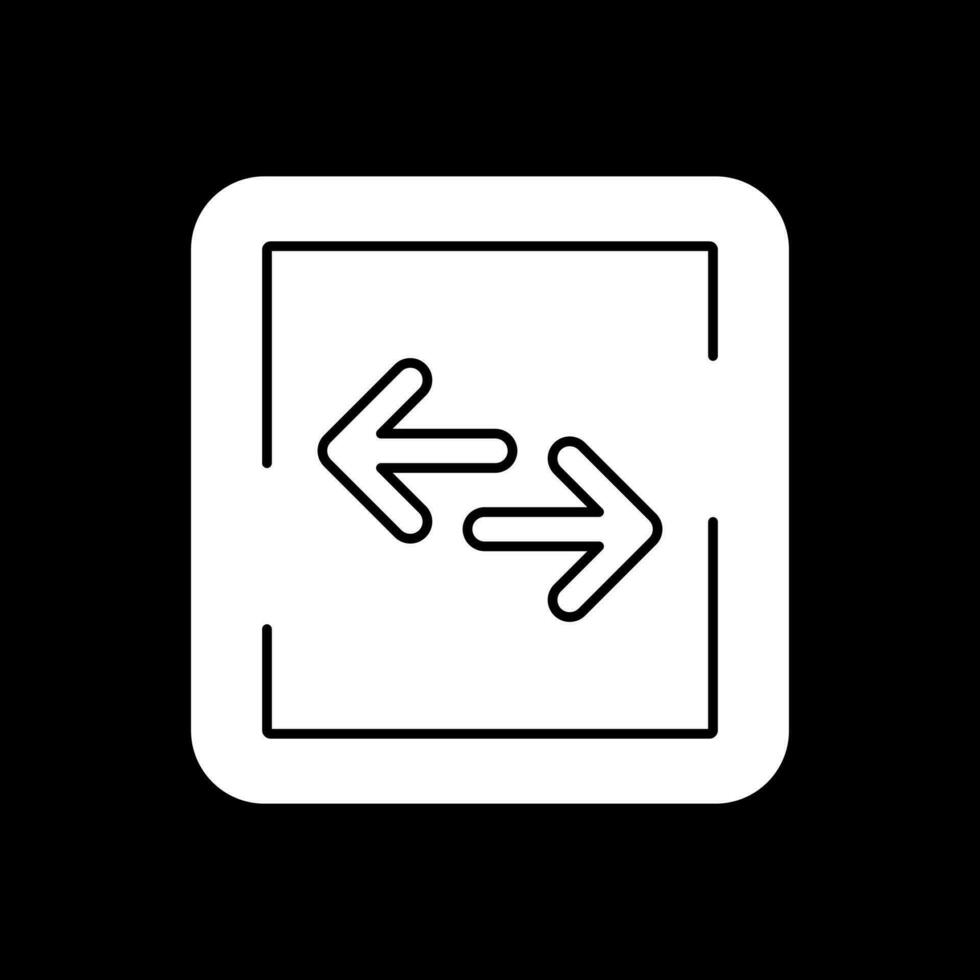 links und richtig Vektor Symbol Design