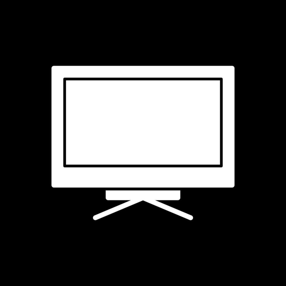 Clever Fernseher Vektor Symbol Design