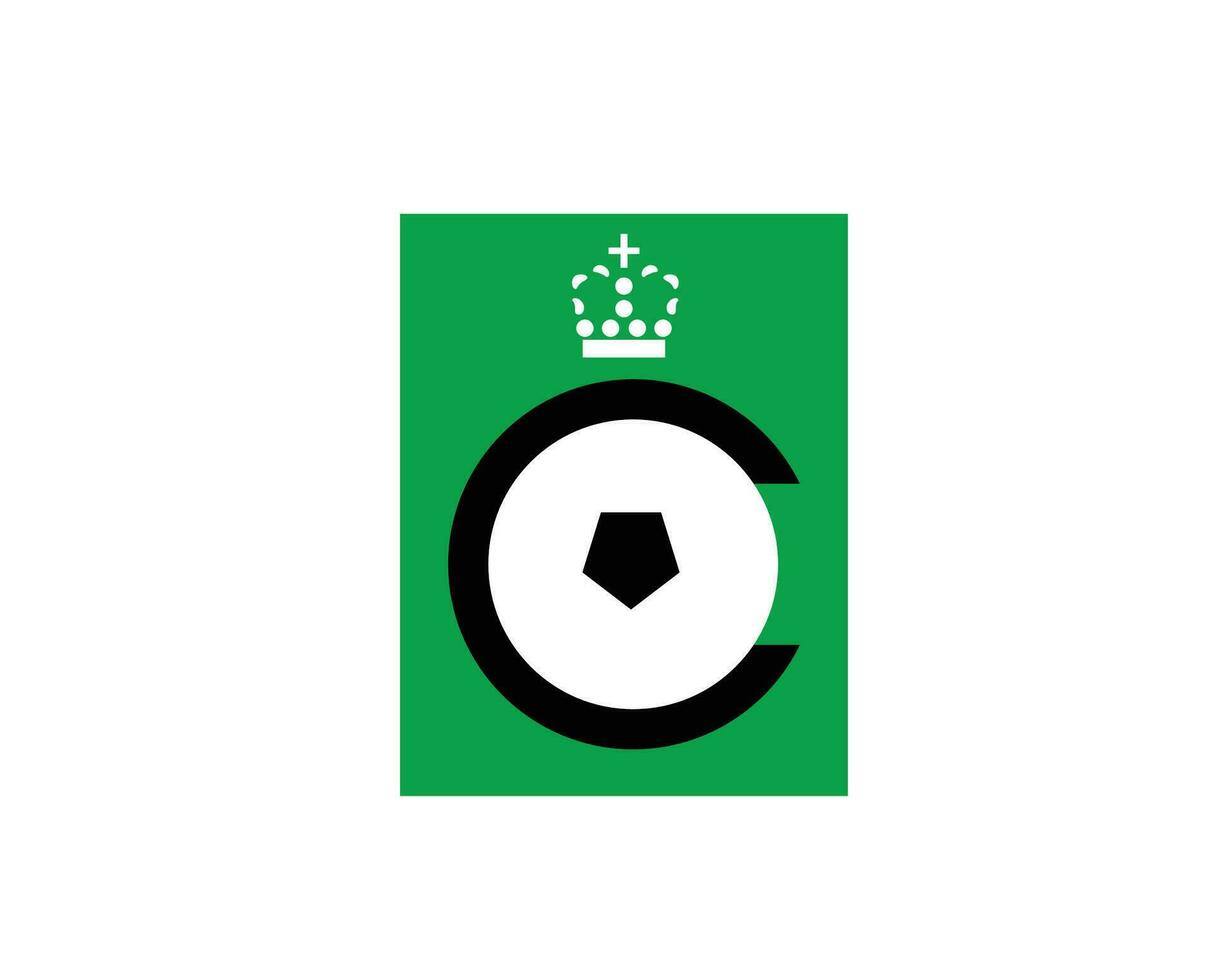 cercle brugge klubb symbol logotyp belgien liga fotboll abstrakt design vektor illustration