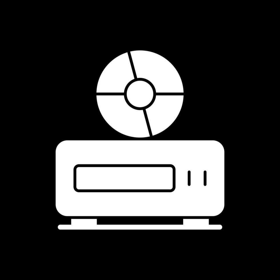 DVD Spieler Vektor Symbol Design