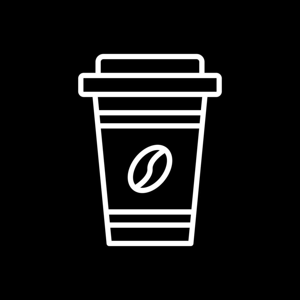 Kaffee-Vektor-Icon-Design vektor