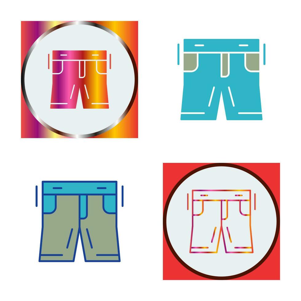 Shorts Vektor-Symbol vektor